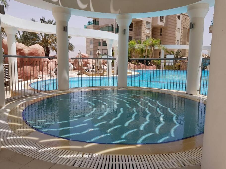Exclusive Luxury Golf With Pool Sauna Jim דירה אילת